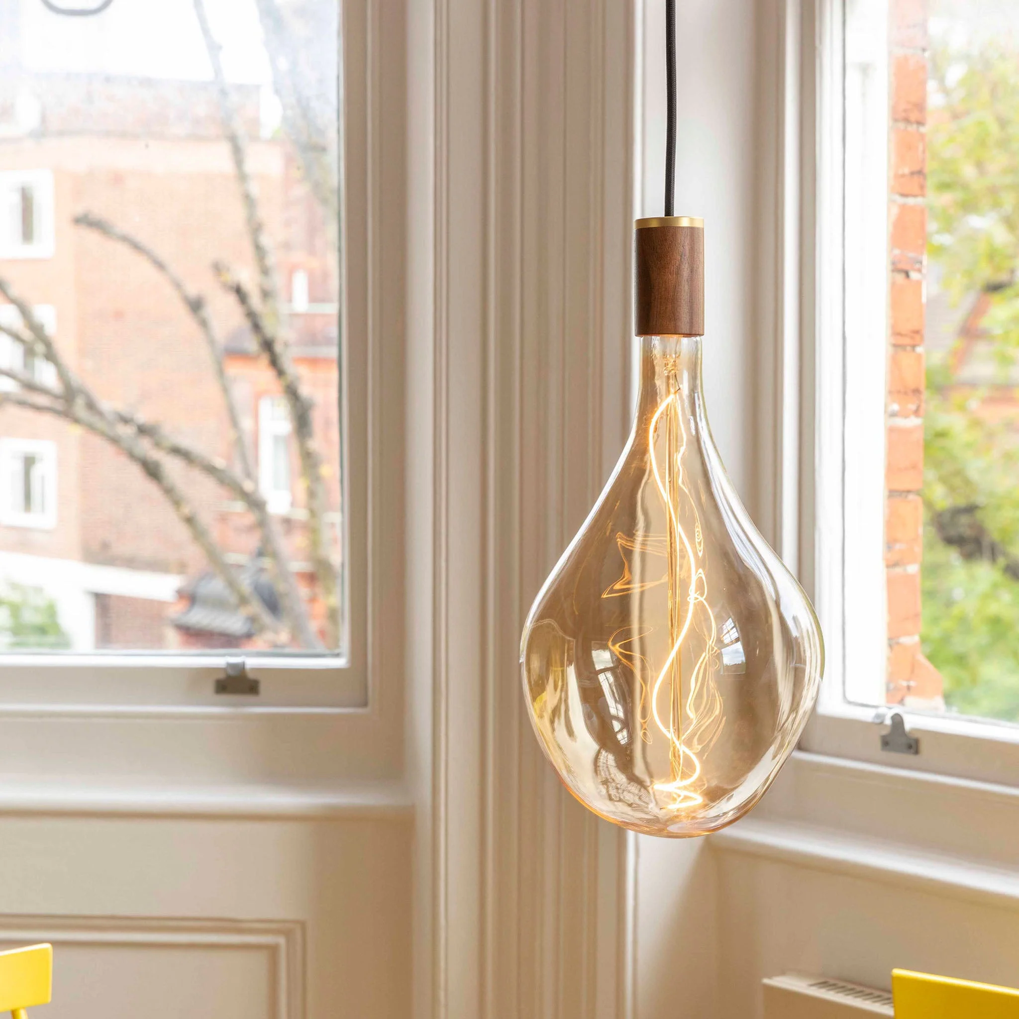Voronoi III Pendant Light in Walnut - Image 2