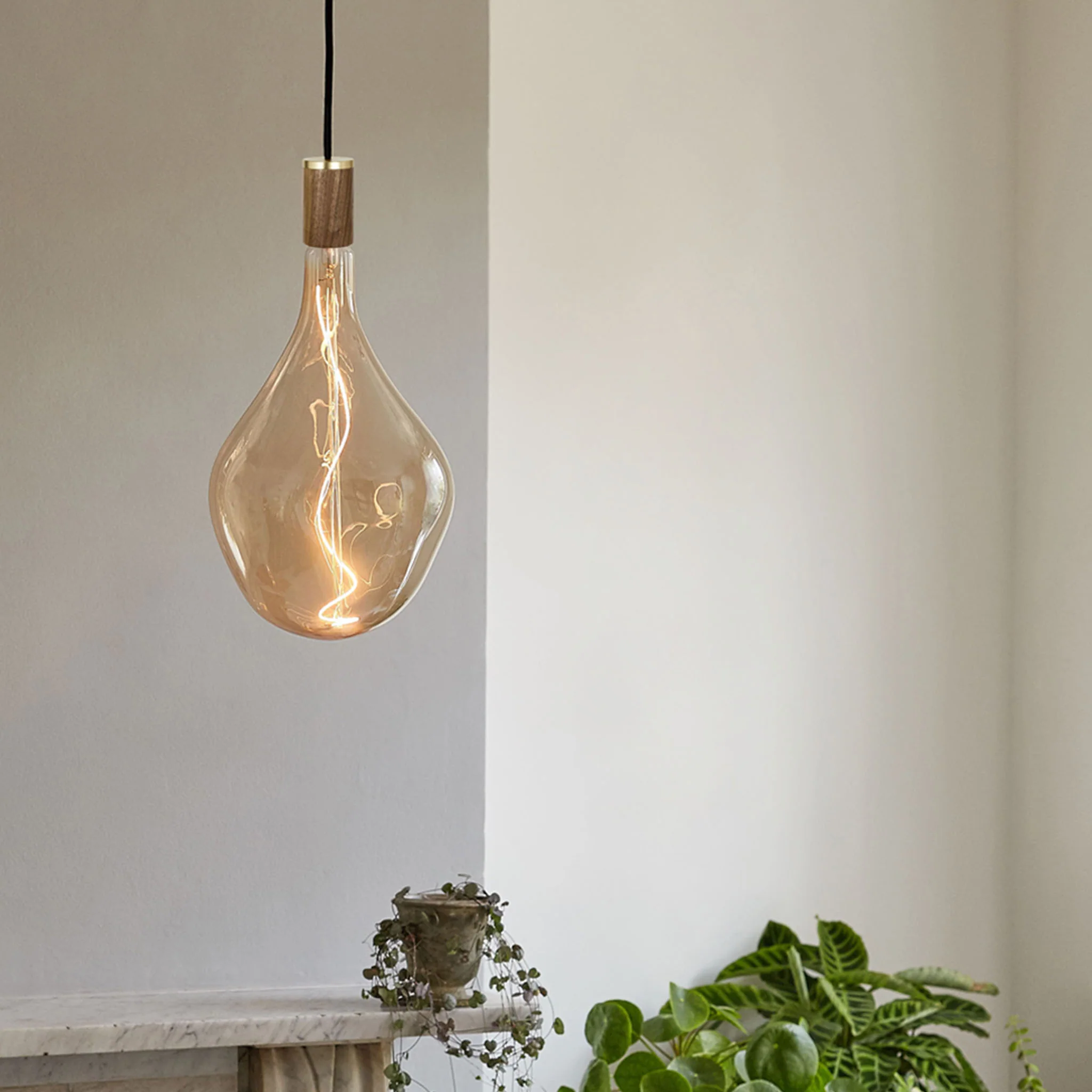 Voronoi III Pendant Light in Walnut - Image 3