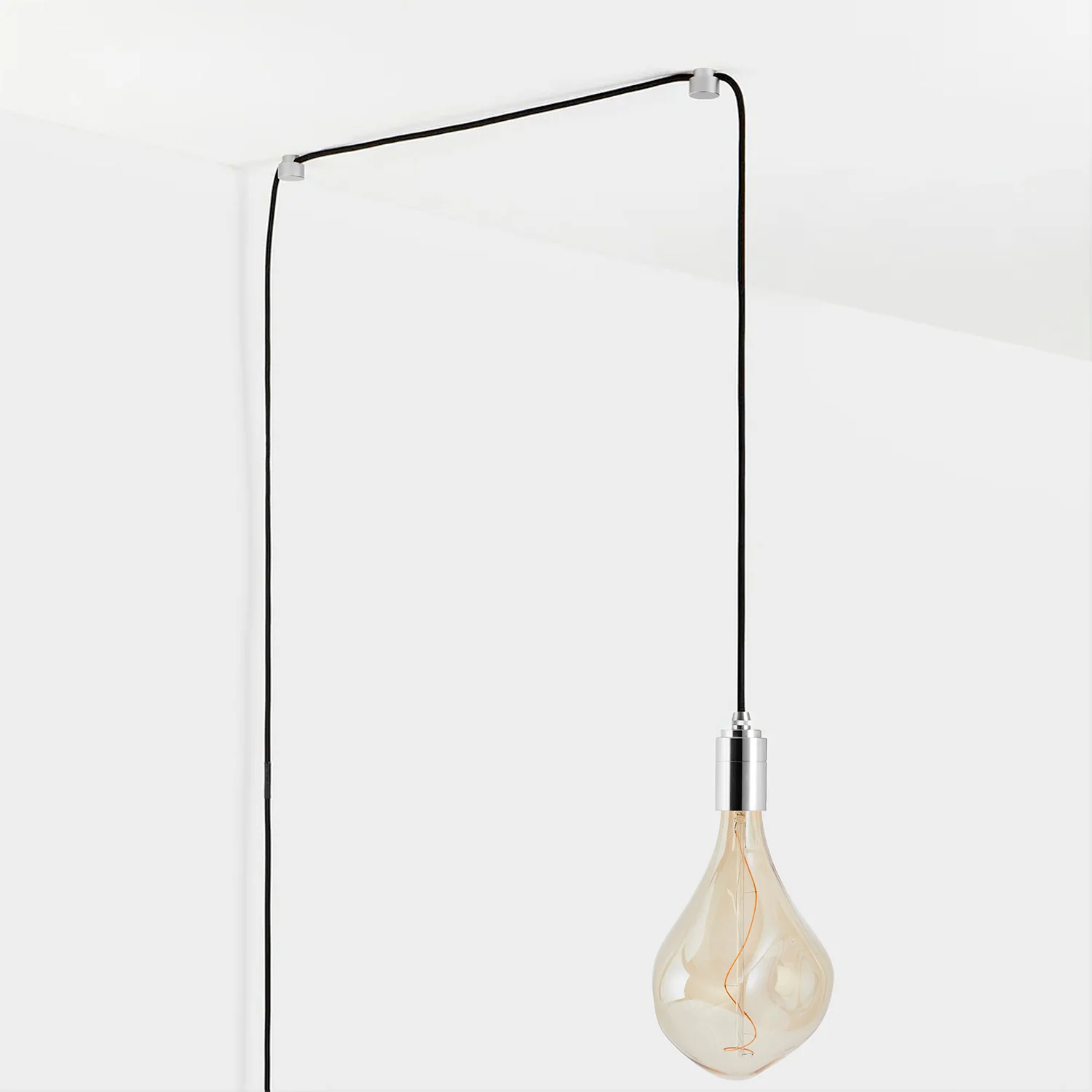 Voronoi III Plug-In Pendant in Stainless Steel - Image 7
